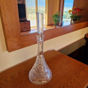 Kryształowa duża karafka