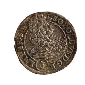 3 Krajcary 1695 r. Austria