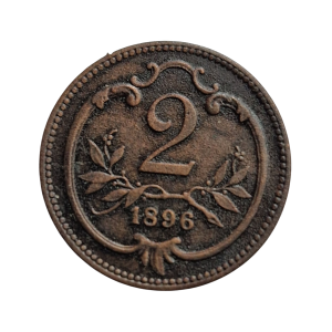 2 Halerze 1896 r.  Austro- Węgry