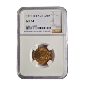 20 złotych Bolesław Chrobry, złota moneta, sklep kolekcjonerski Gryf