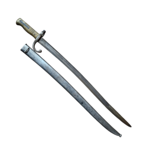 Bagnet Francuski Chassepot wz 1866 zniemczony