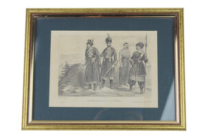 Rycina ubiory Polskie