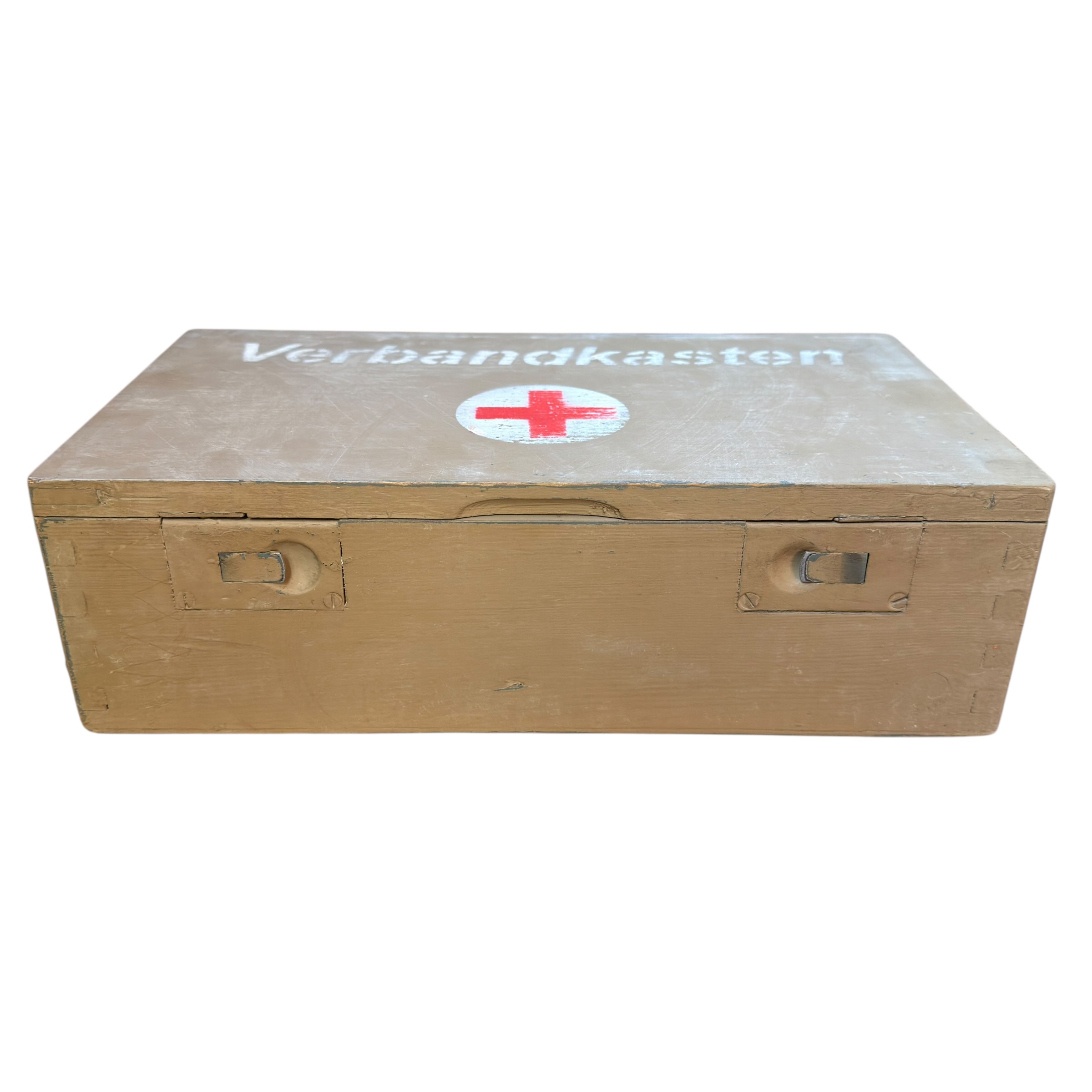 Skrzynka Verbandskasten DREWNIANA RZADKA