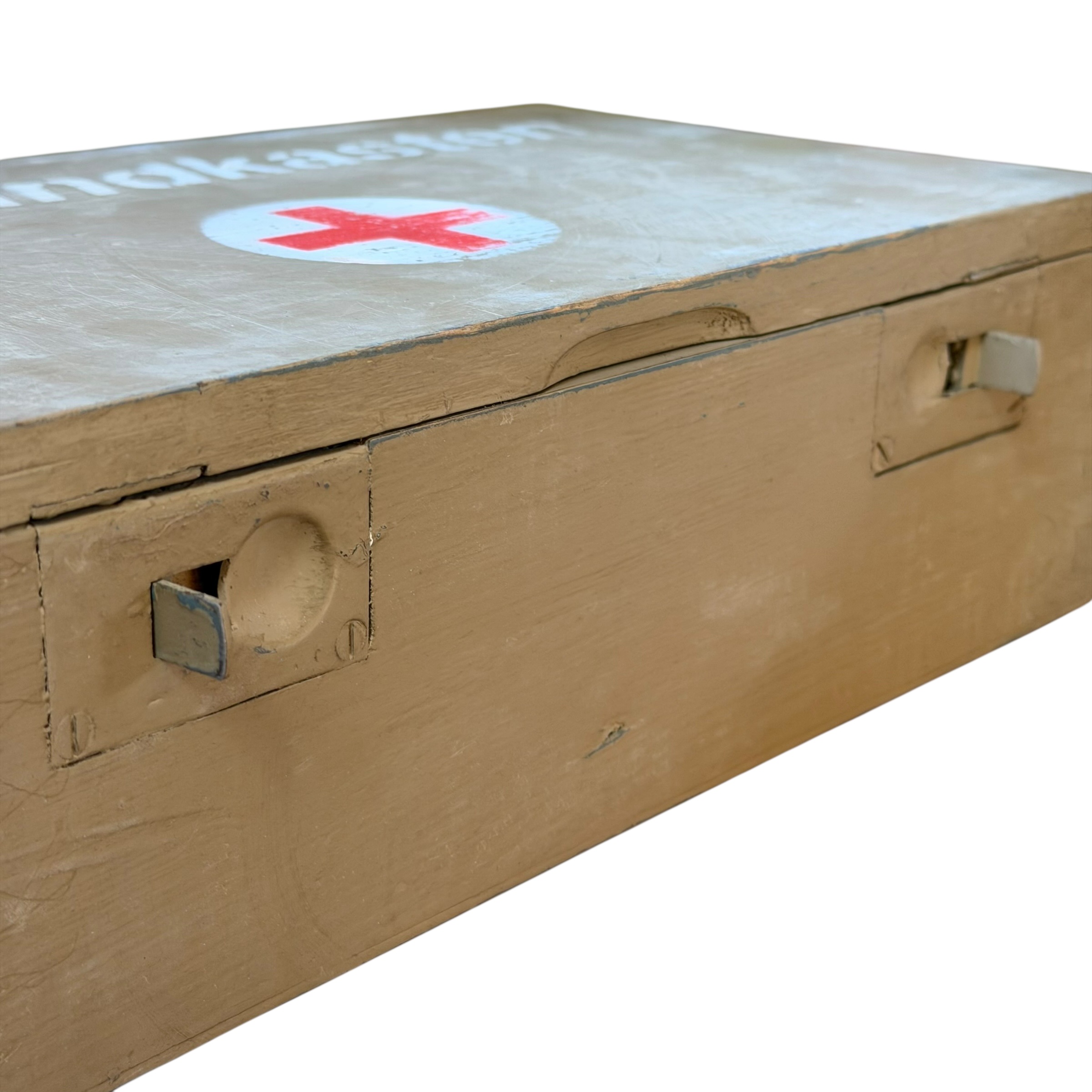 Skrzynka Verbandskasten DREWNIANA RZADKA