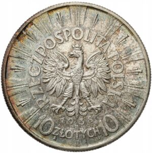 II RP 10 złotych 1938 Piłsudski