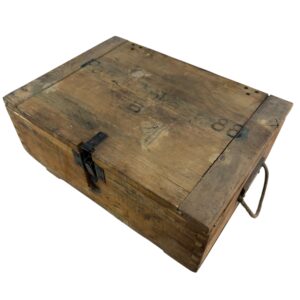 Skrzynka Wehrmachtu na 1500 sztuk ślepaków