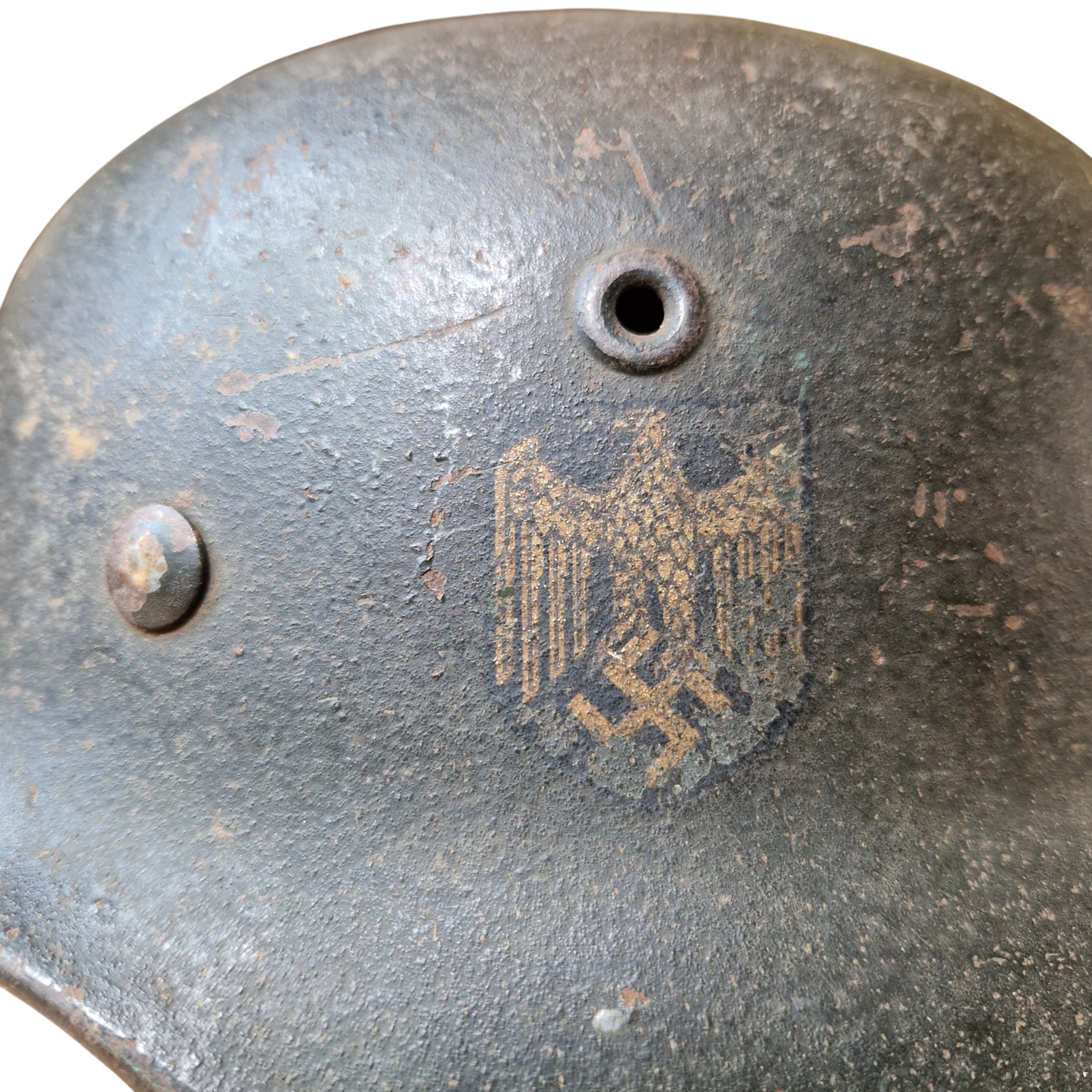 Oryginalny Hełm Wehrmacht Heer M40