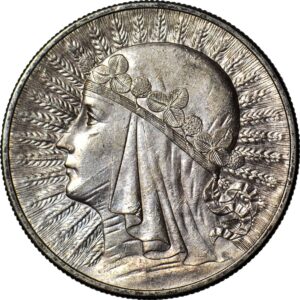 10 złotych głowa kobiety