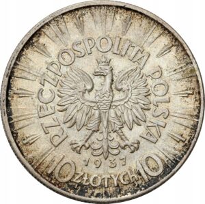 II RP 10 złotych Piłsudski
