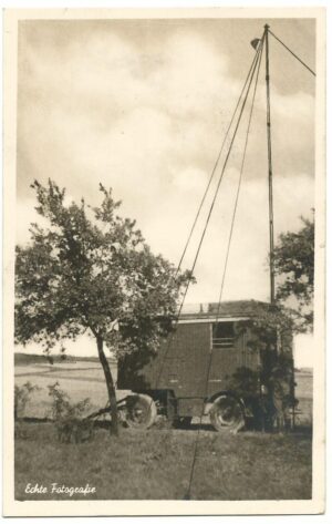 Pocztówka stacja nadawcza Luftwaffe