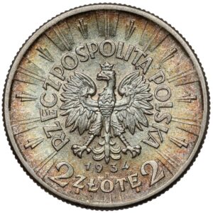 2 złote 1934 Piłsudski