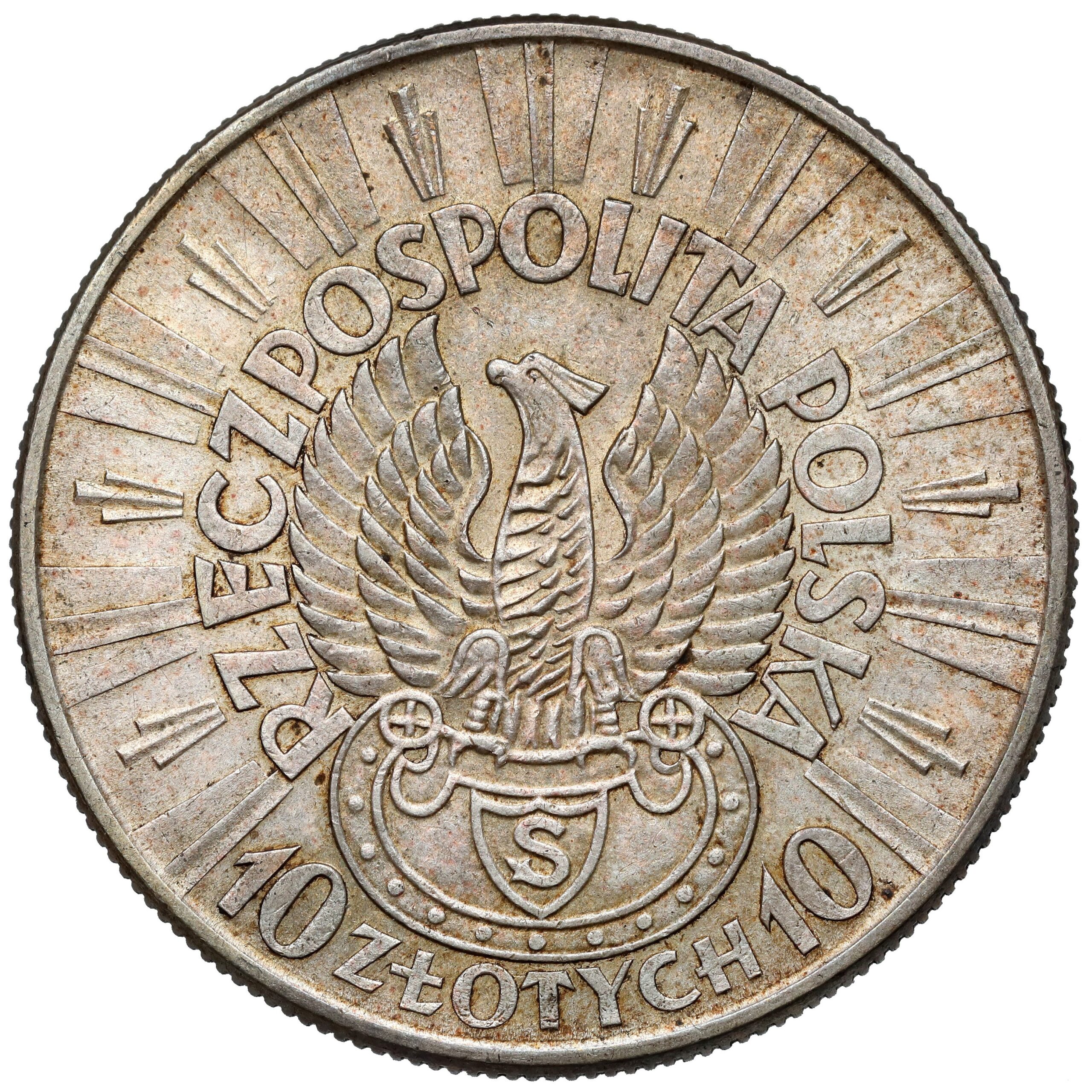 10 złotych 1934 STRZELECKI