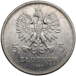 5 złotych sztandar II RP