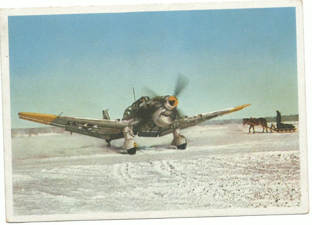 Pocztówka Junkers -Ju87 Stukas