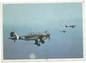 Pocztówka Junkers Ju 87 Stukas