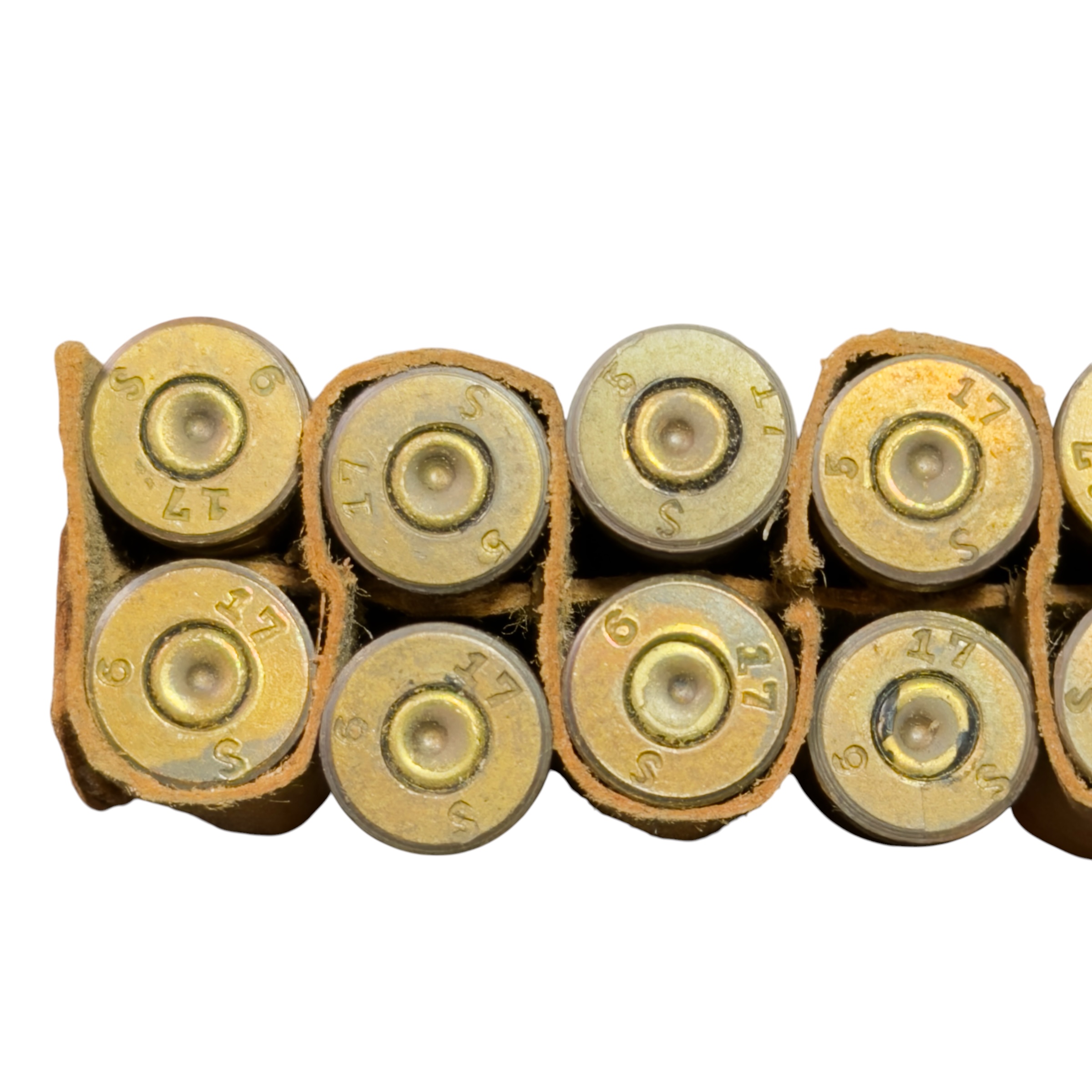 Zestaw 16 nabojów DEKO 9mm z pudełkiem 1917 rok