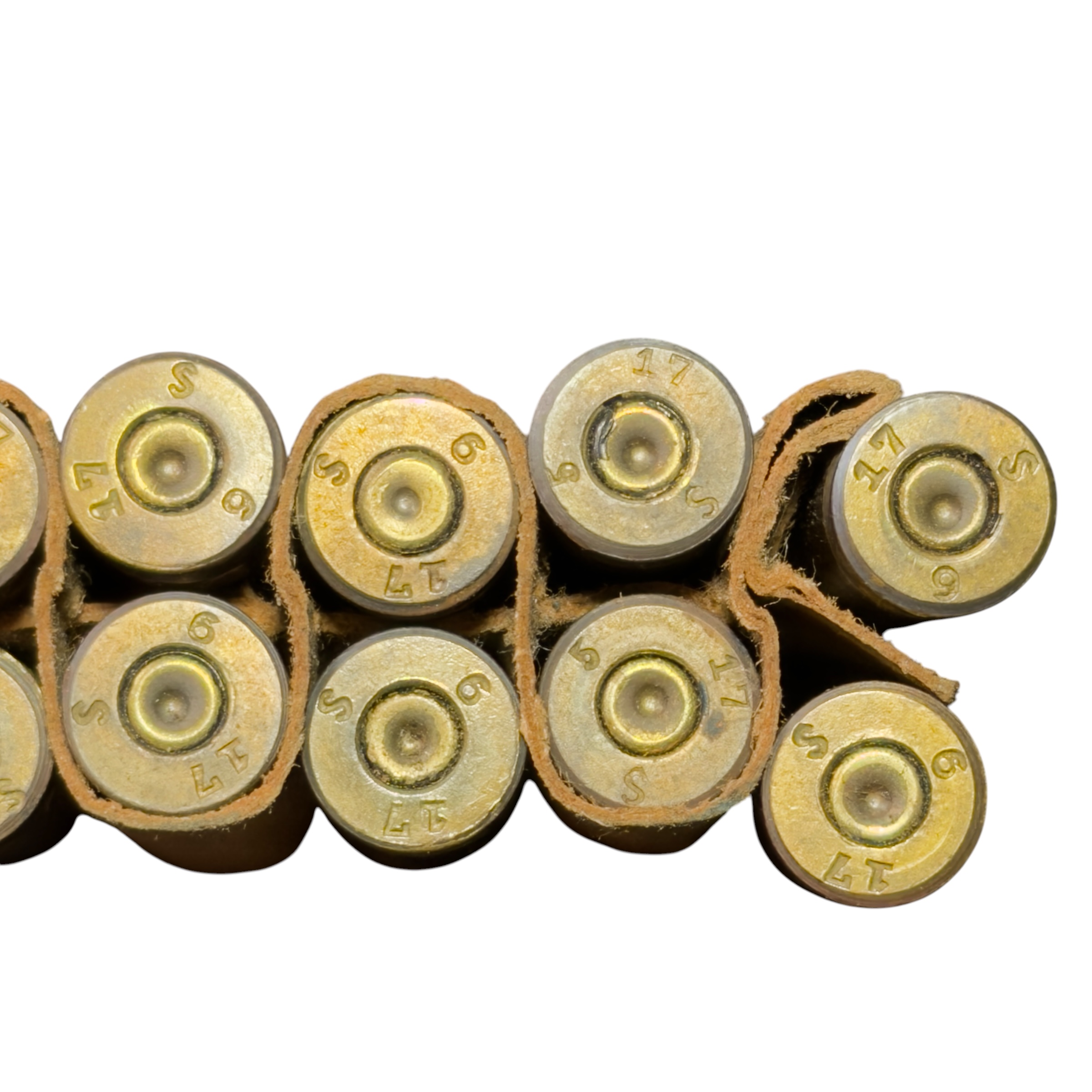 Zestaw 16 nabojów DEKO 9mm z pudełkiem 1917 rok