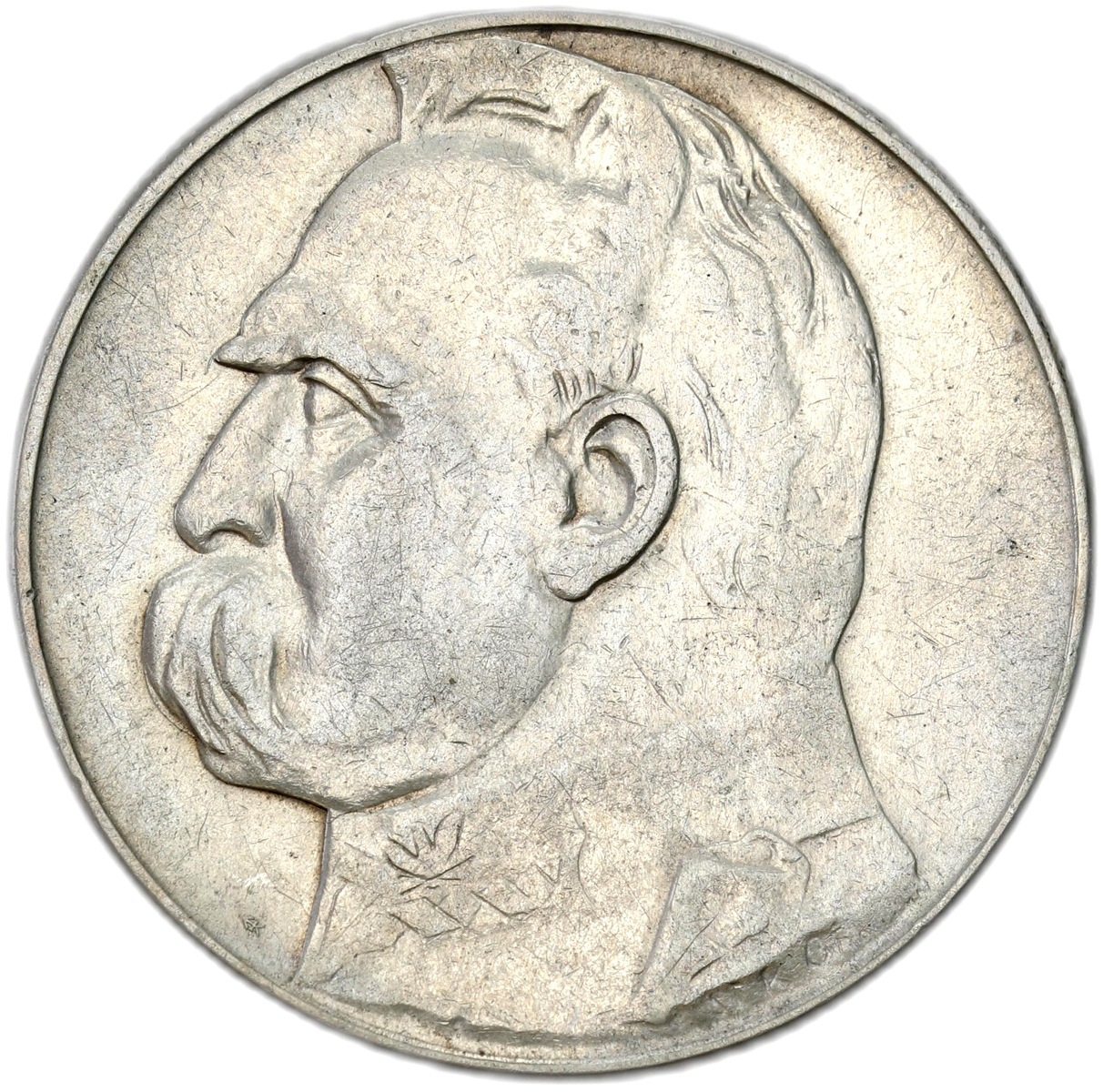 10 złotych 1934 Piłsudski II RP RZADKI ROCZNIK