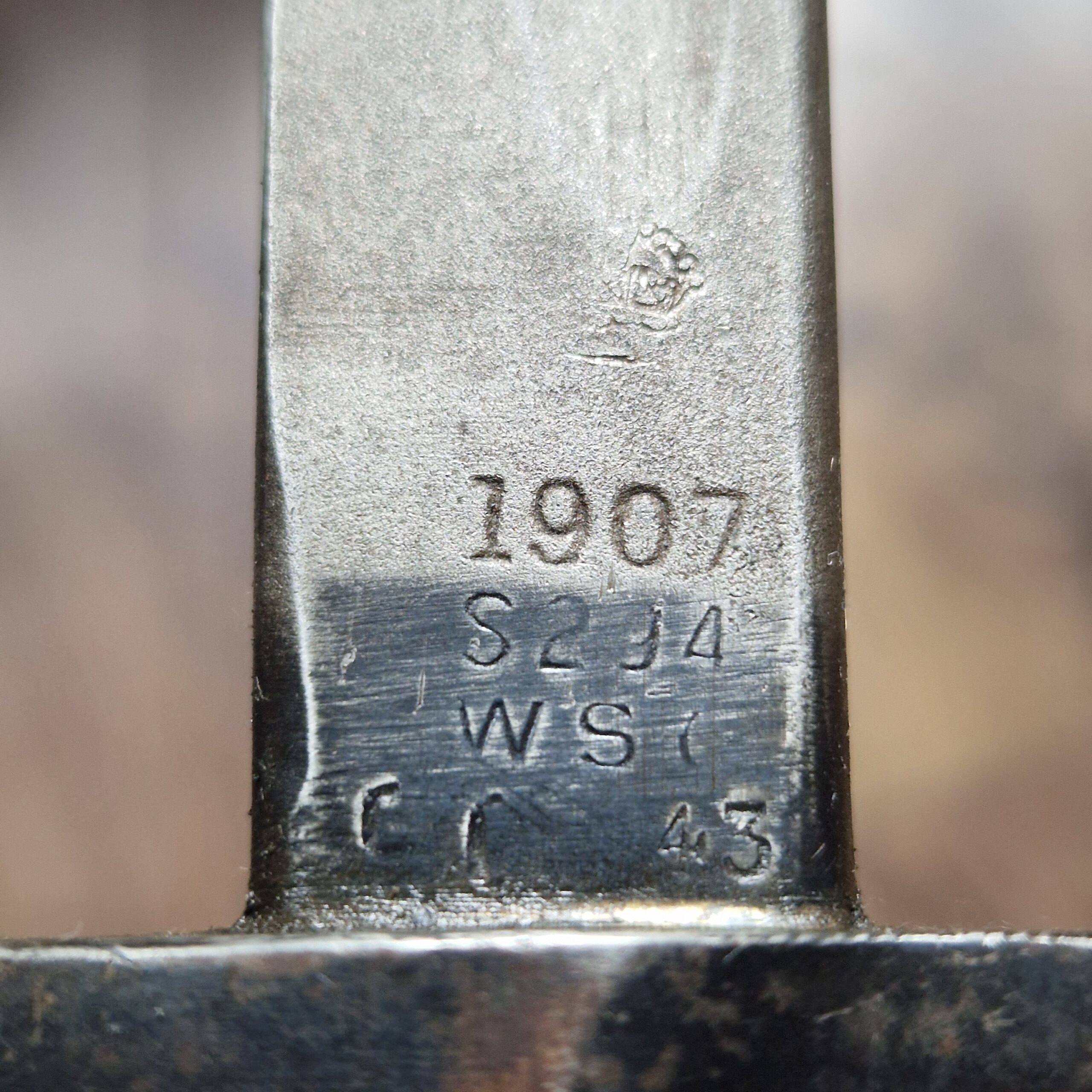 Brytyjski bagnet M1907