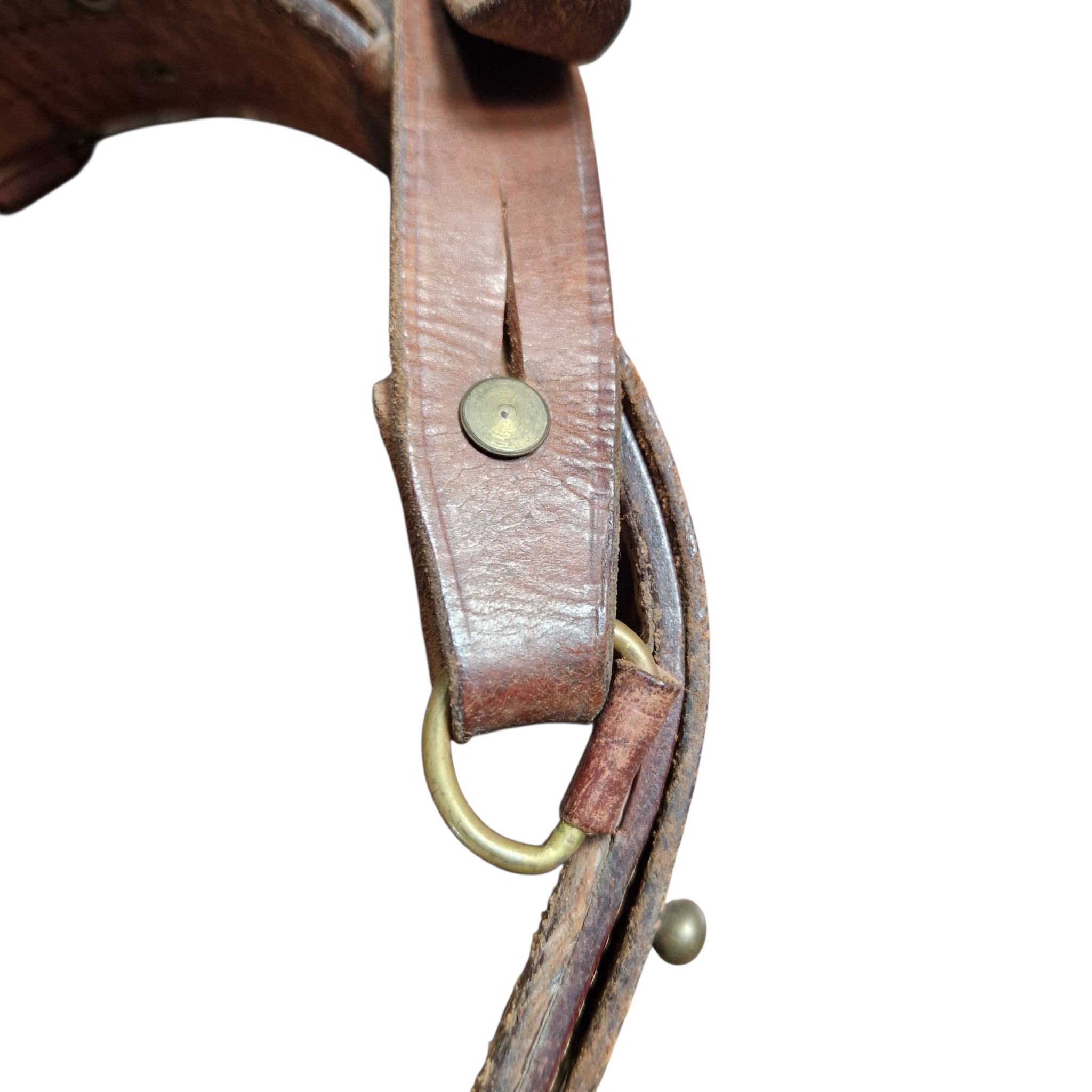 Brytyjski pas Oficerski SAM BROWNE BELT