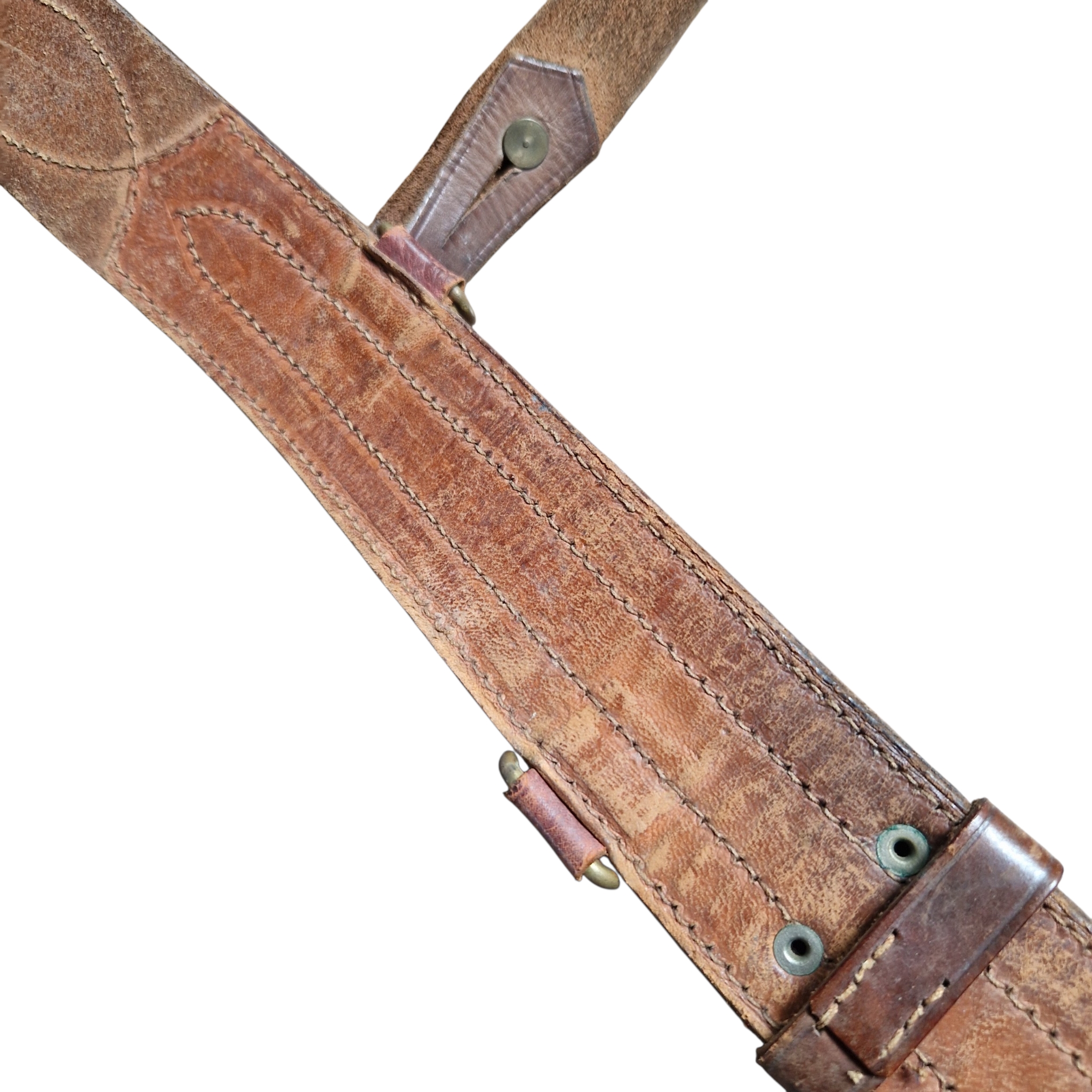 Brytyjski pas Oficerski SAM BROWNE BELT