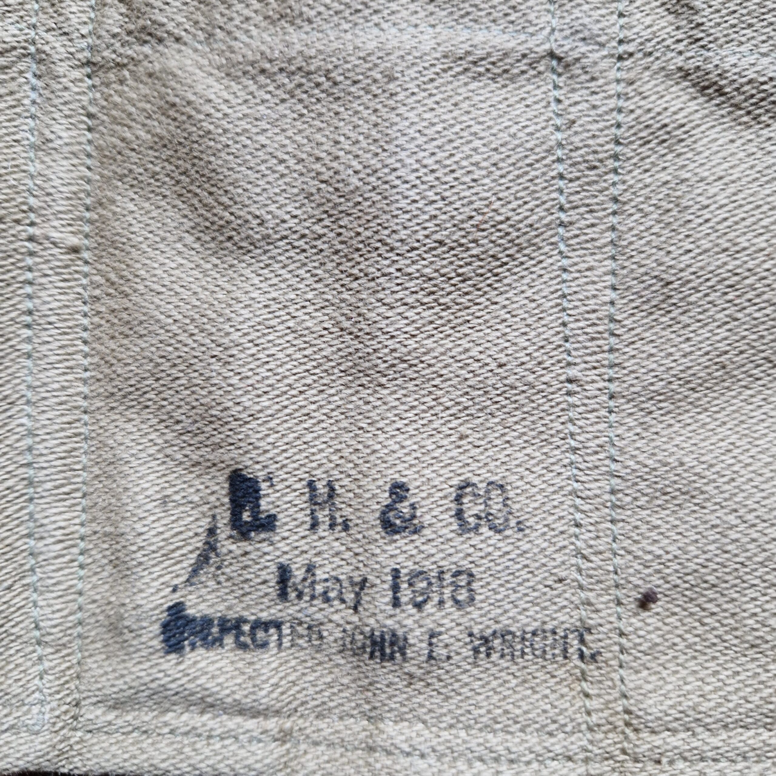 Pas na granaty 1918