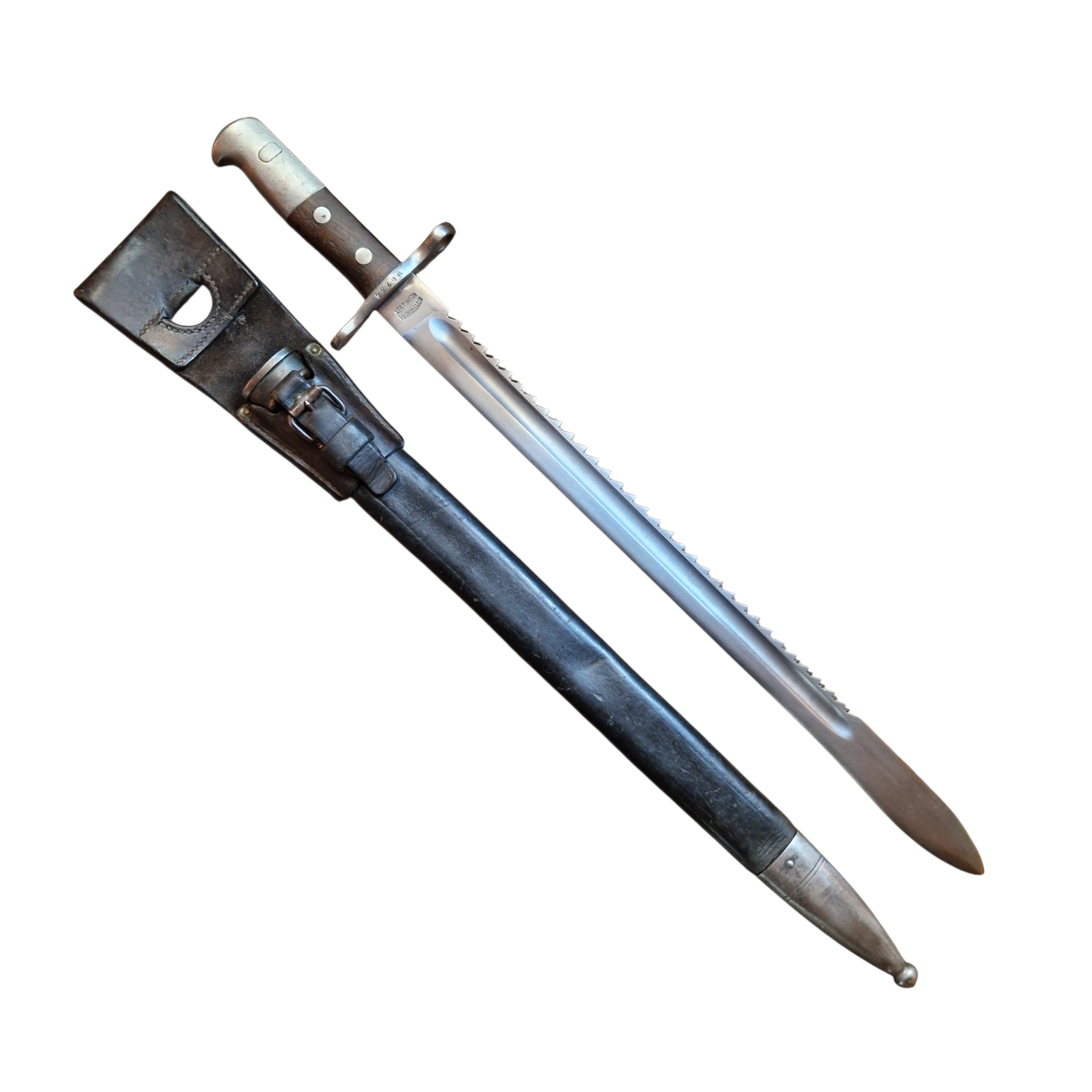 Szwajcarski bagnet M 1914 LONG Z PIŁĄ