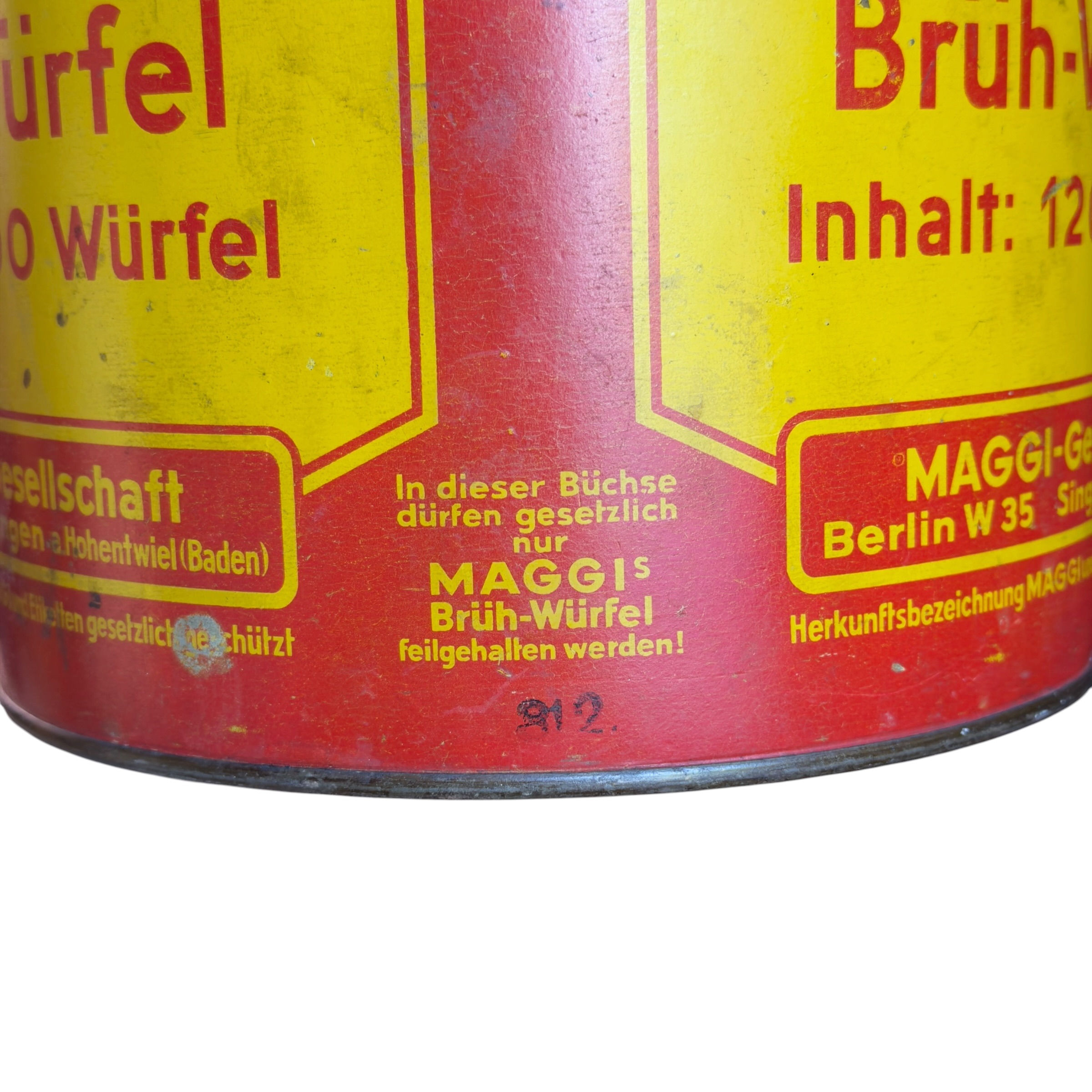 Niemiecka puszka MAGGI Wehrmacht