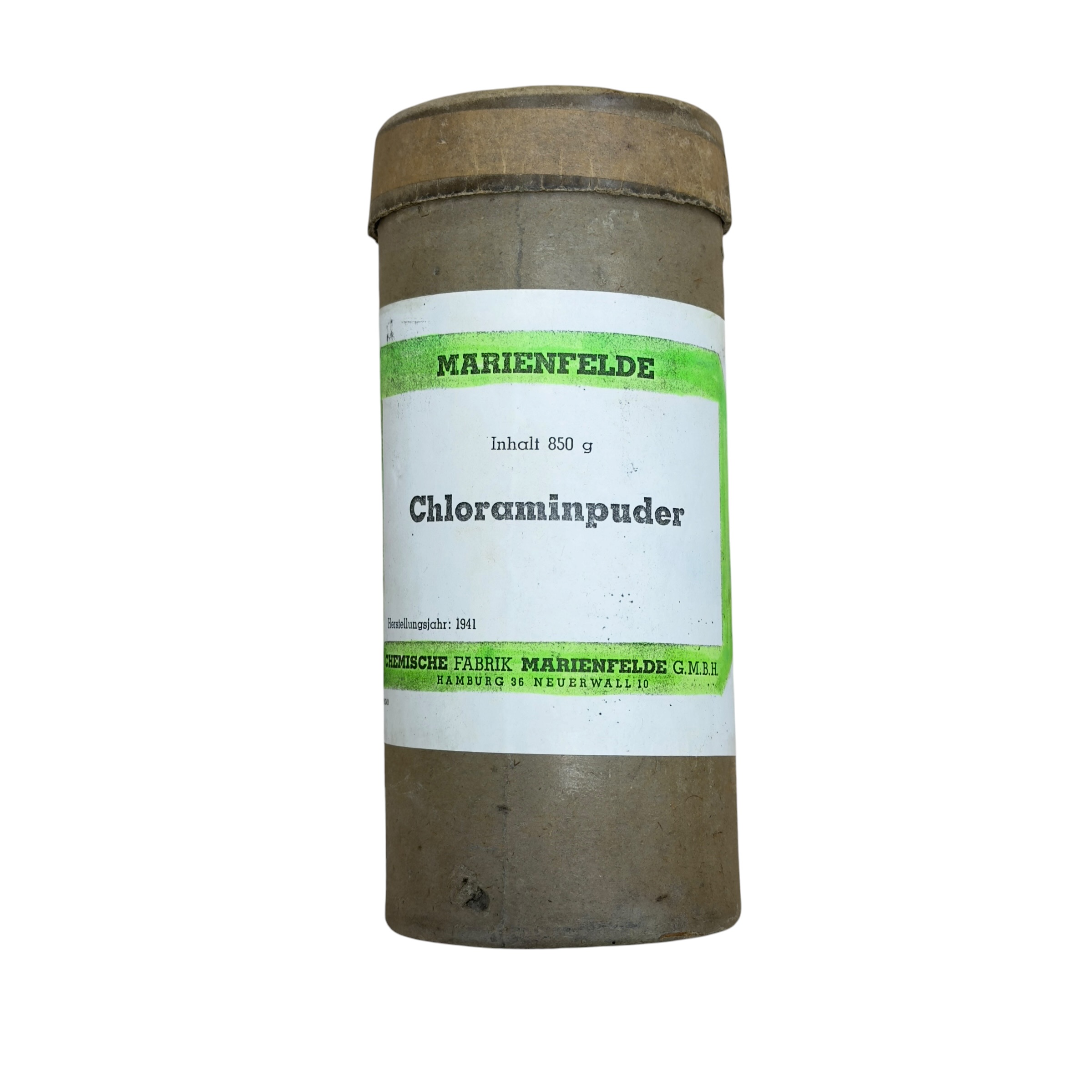 Pudełko na proszek chloraminy 1941 III Rzesza