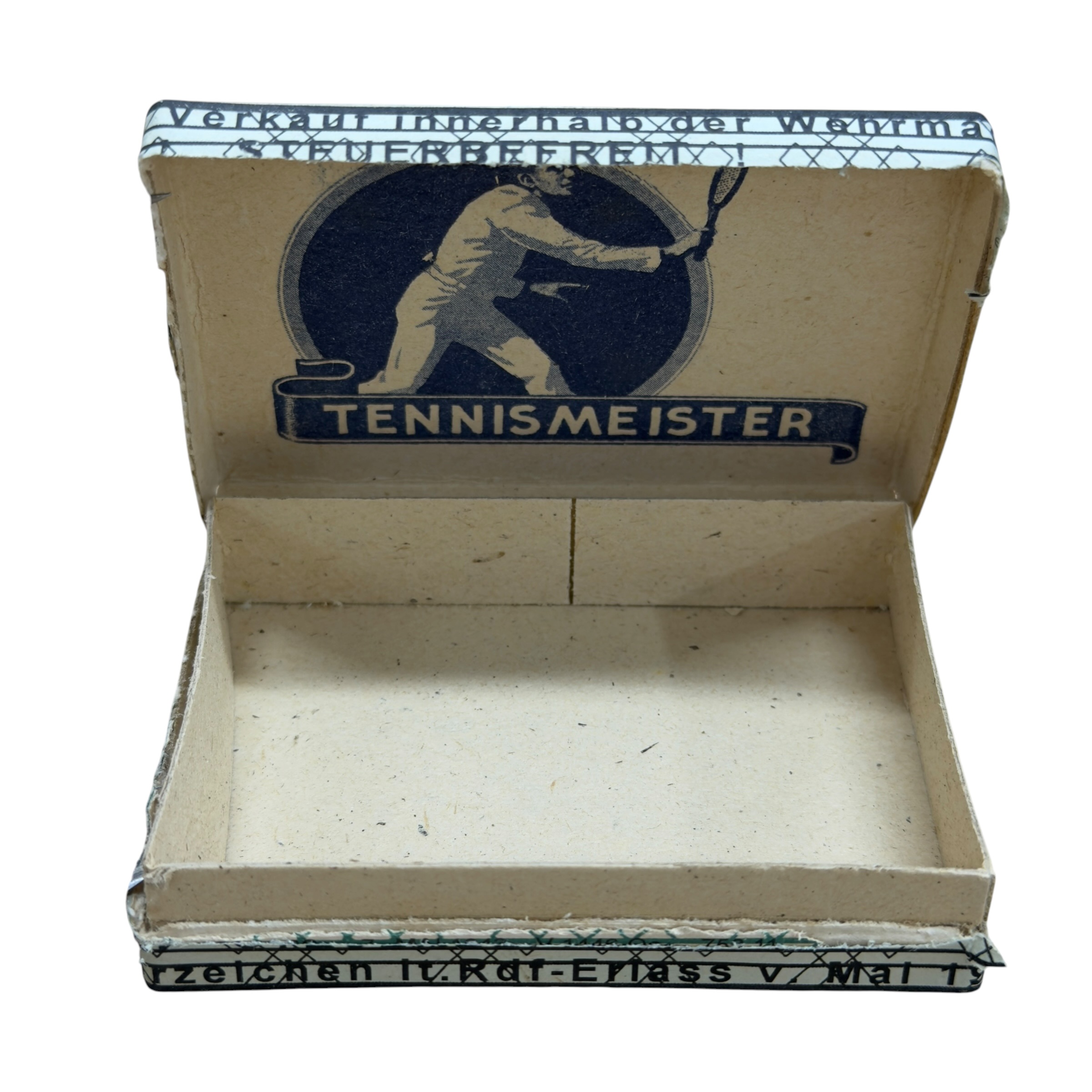 Paczka cygaretek Tennismeister dla Wehrmachtu 1943