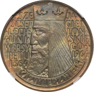 10 złotych Kazimierz Wielki, moneta w sprzedaży w sklepie kolekcjonerskim Gryf