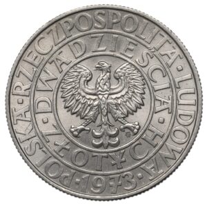 20 złotych 1973 próba w ofercie sklepu Gryf