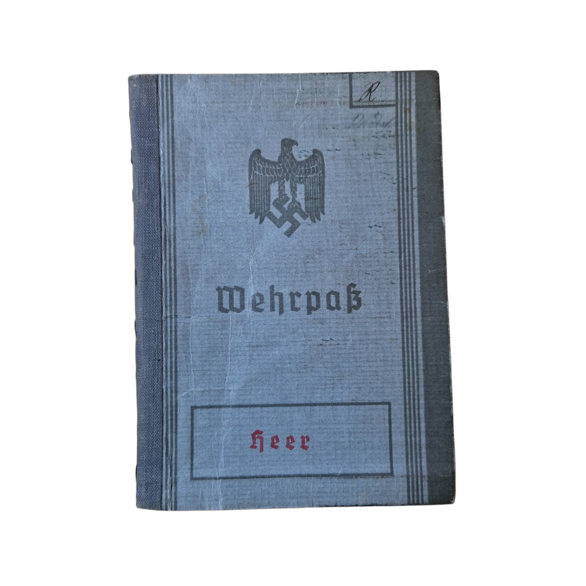 DOKUMENTY żołnierza Hugo PRUSY 1917 i III RZESZA