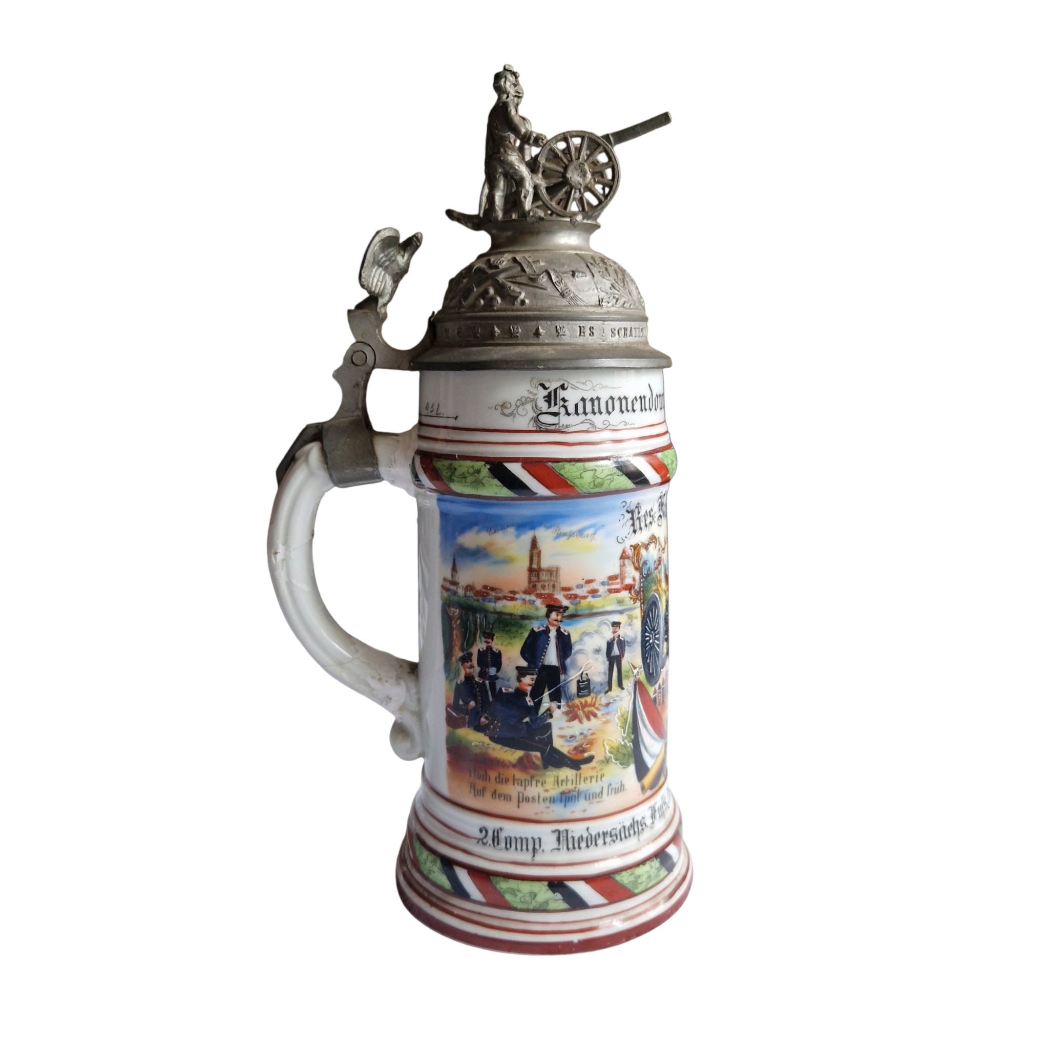 Ceramiczny kufel rezerwisty USZKODZONY