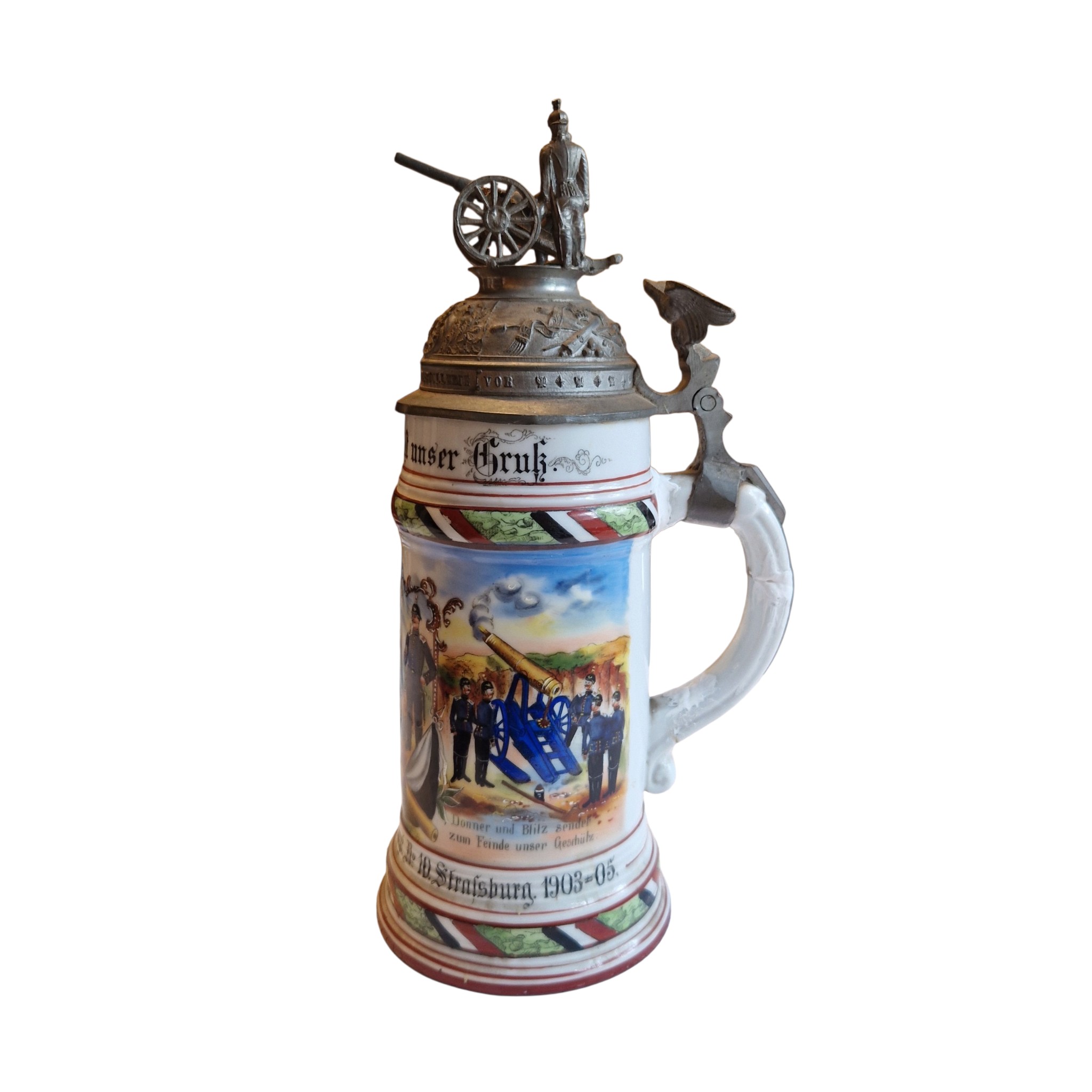 Ceramiczny kufel rezerwisty USZKODZONY