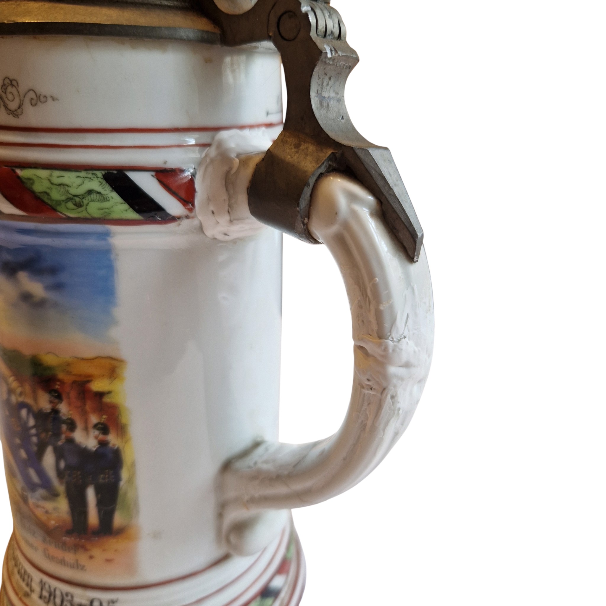 Ceramiczny kufel rezerwisty USZKODZONY