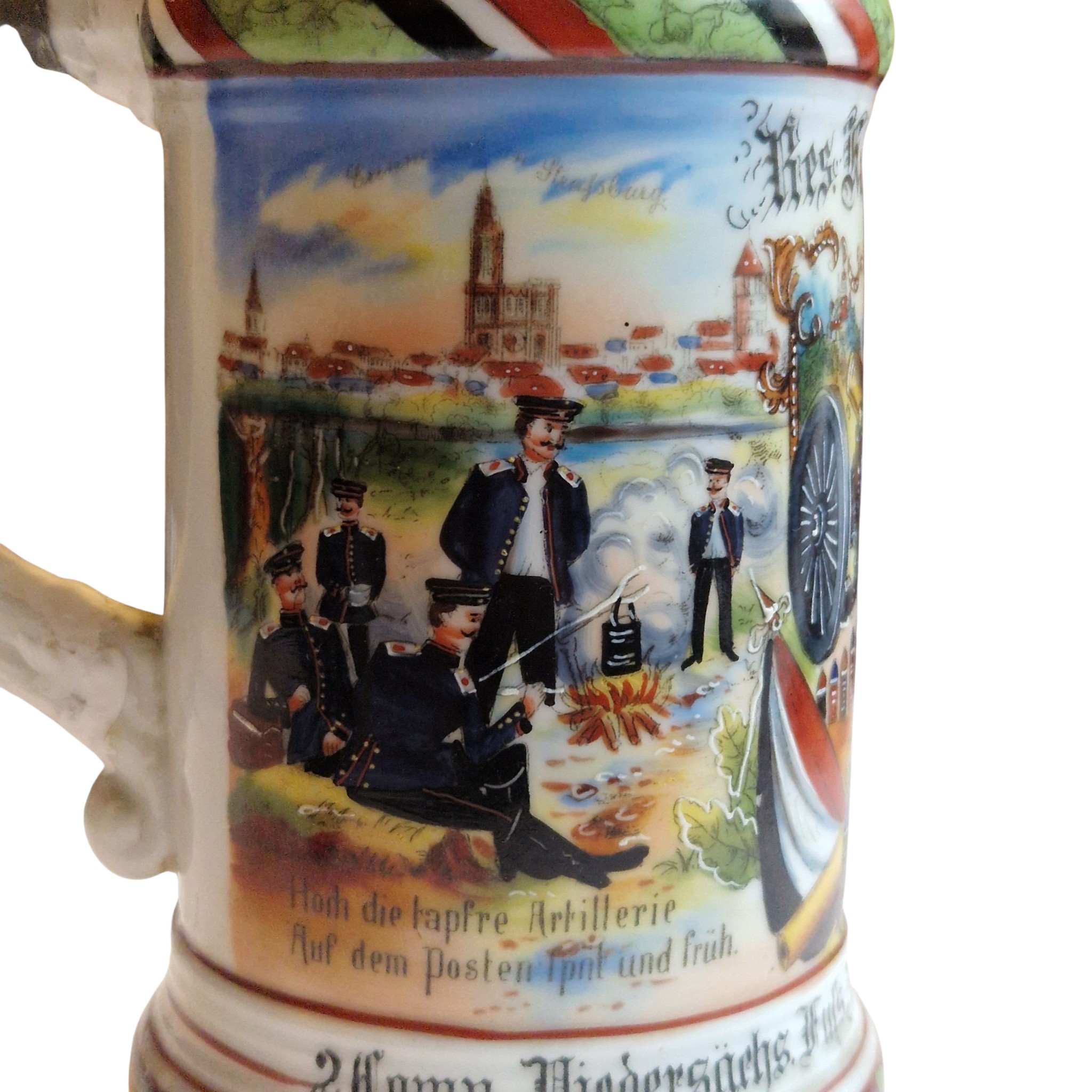 Ceramiczny kufel rezerwisty USZKODZONY