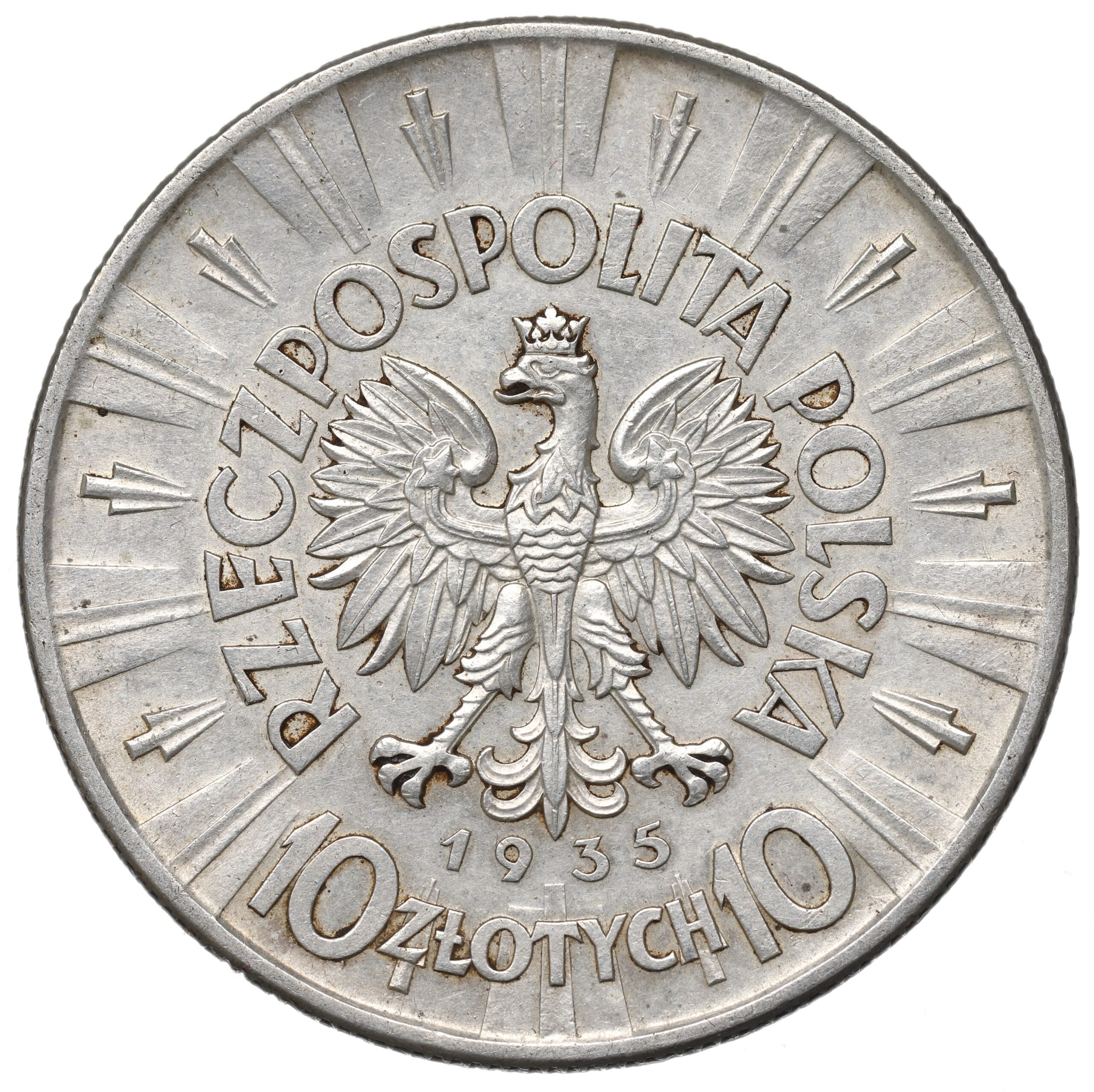 10 złotych 1935 Piłsudski