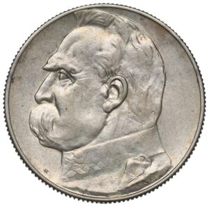 5 złotych 1938 Piłsudski RZADSZY ROCZNIK