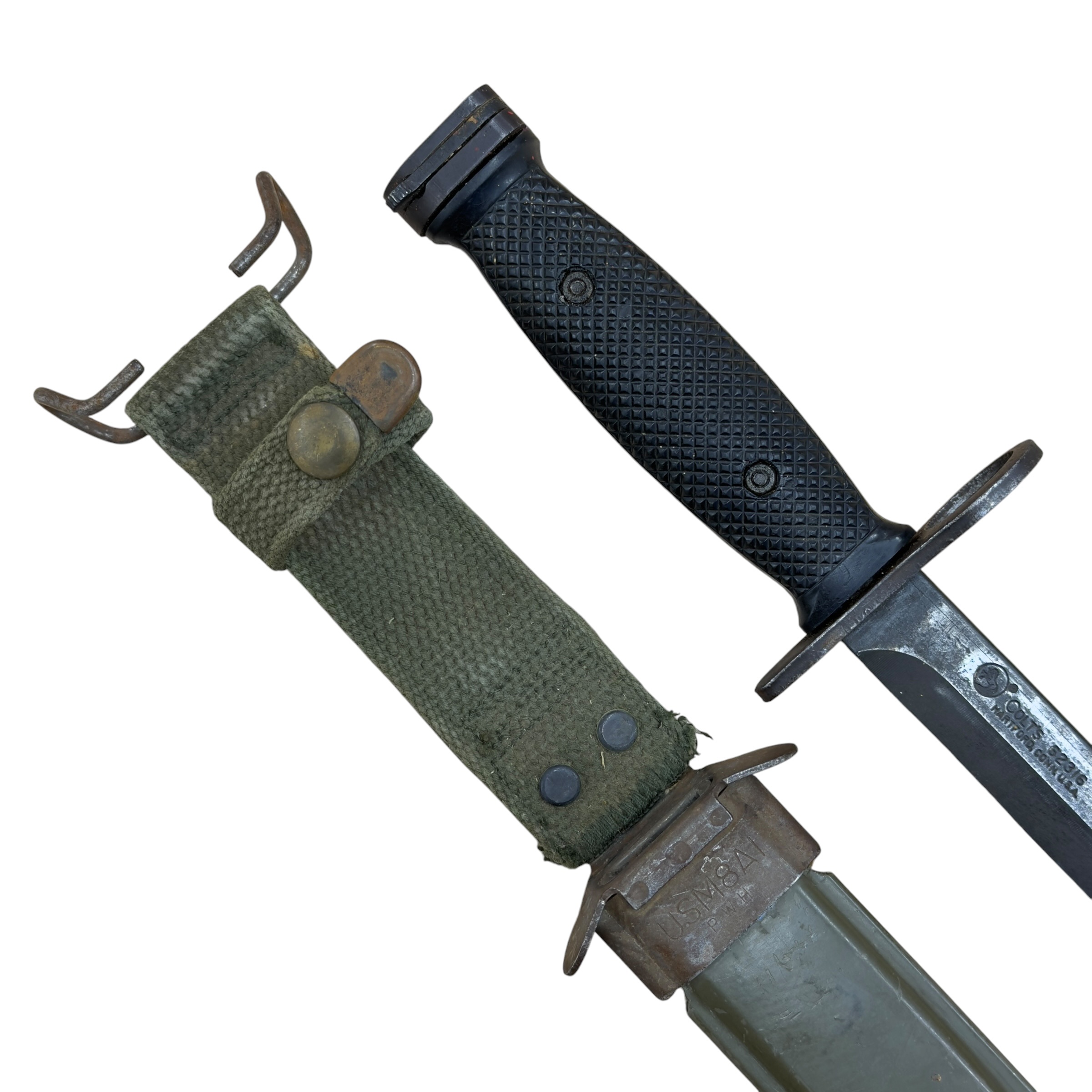 Bagnet M7 US ARMY z pochwą M8A1 COLT