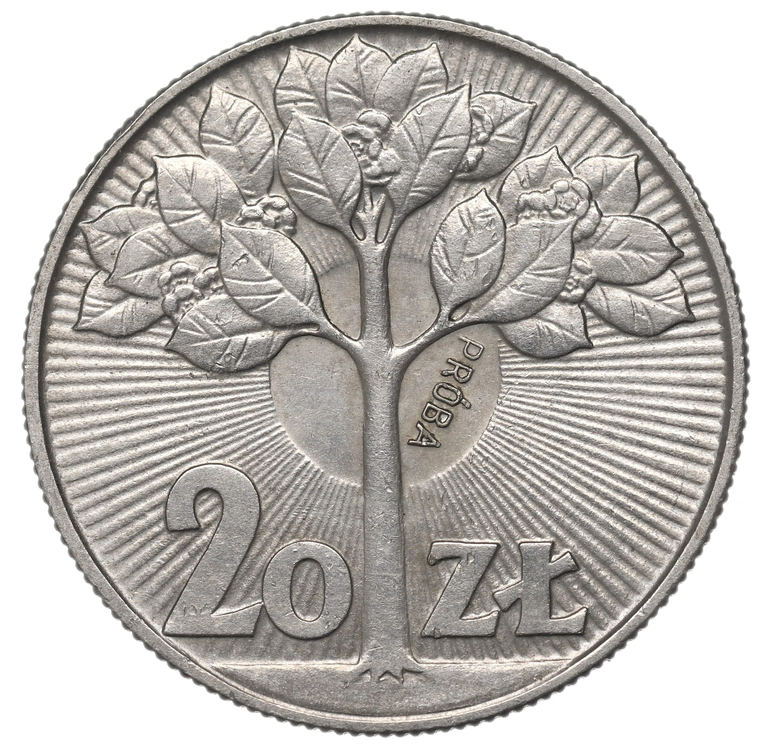 polskie monety próbne, monet w sprzedaży w sklepie kolekcjonerskim Gryf